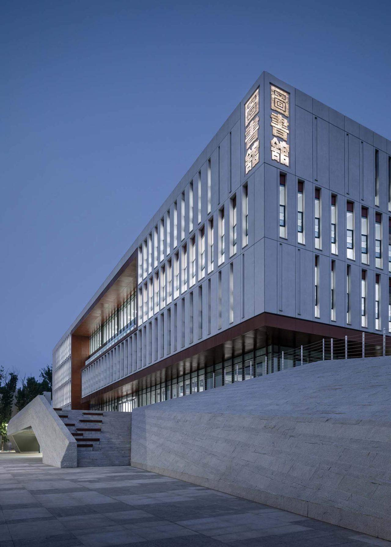 BIM建筑|西北农林科技大学北校区图书馆 / 华南理工大学建筑设计研究院 陶郅工作室