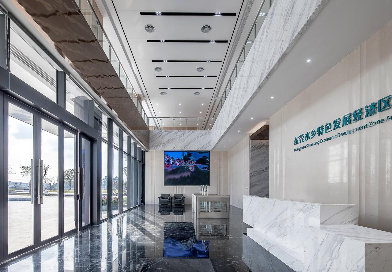 BIM建筑|立于水乡新区的精神堡垒：东莞水乡科创二期 / 森磊国际