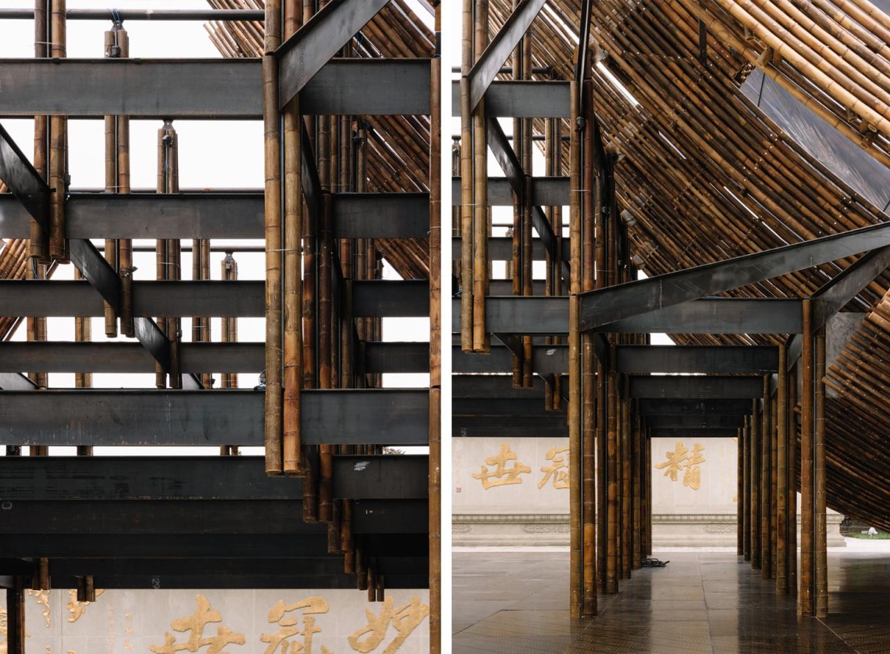 BIM建筑|撇捺之间，穿斗陌阡 / 裸筑更新建筑设计事务所