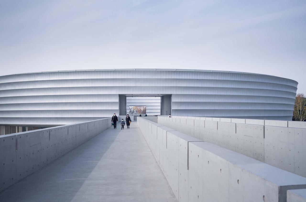 BIM建筑|南京绿博园城市客厅提升工程 / 张·雷设计研究