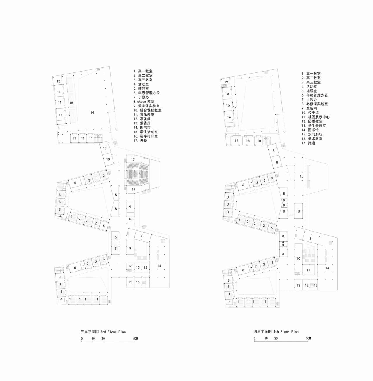 BIM建筑|折叠校园·苏州金堰路高中 / 简和建筑