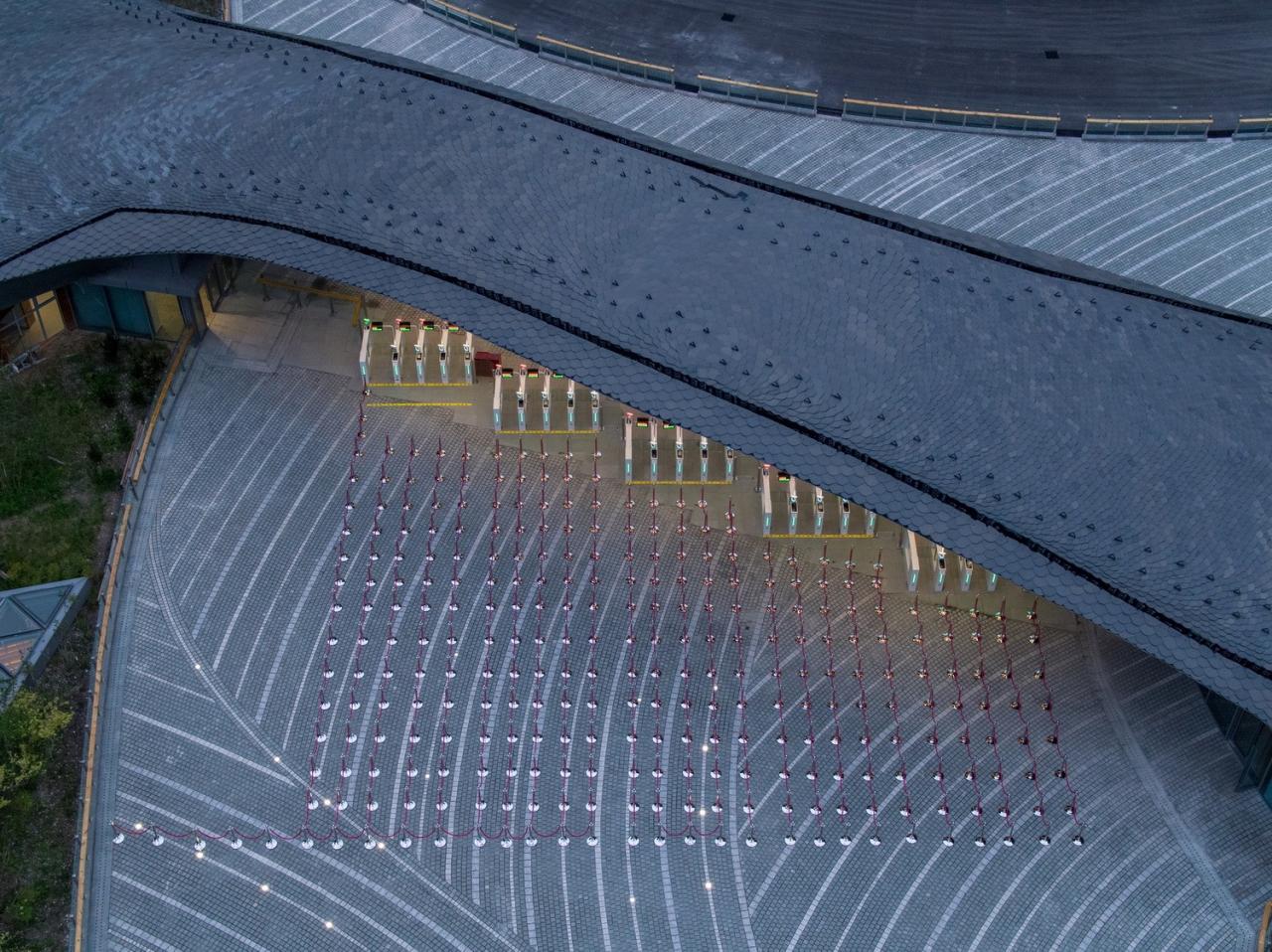 BIM建筑|九寨沟景区沟口立体式游客服务中心 / 清华大学建筑设计研究院