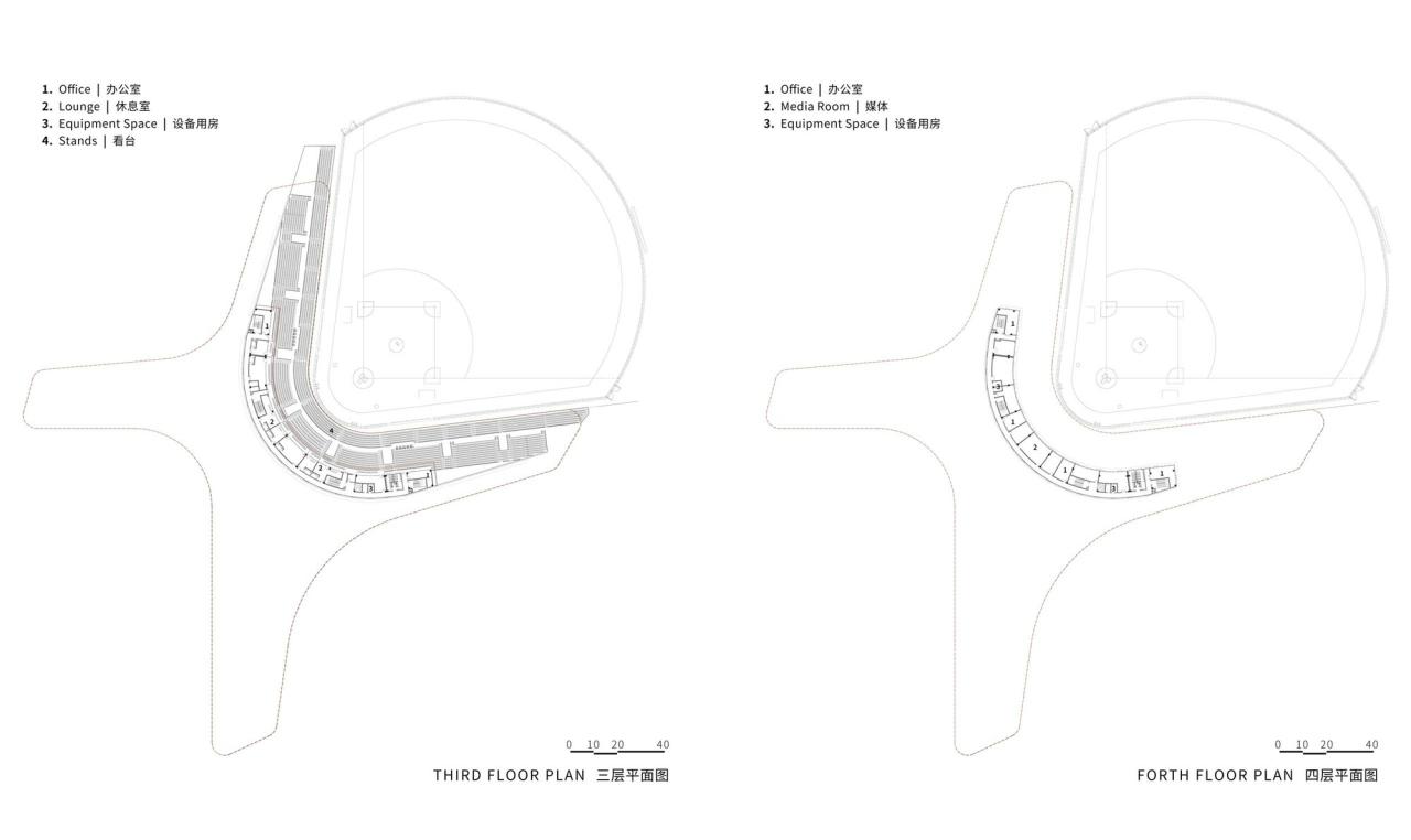 BIM建筑|杭州亚运会棒垒球体育文化中心 / 浙大院-建筑四院