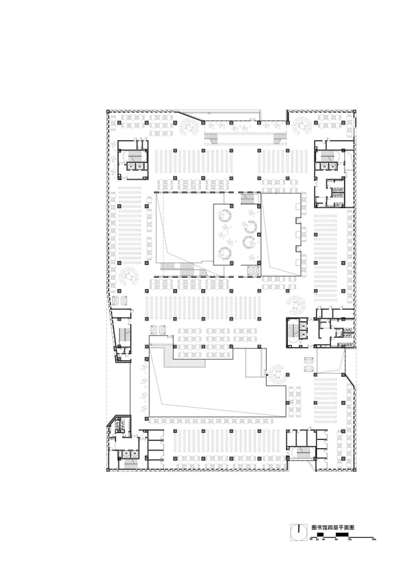BIM建筑|西北农林科技大学北校区图书馆 / 华南理工大学建筑设计研究院 陶郅工作室