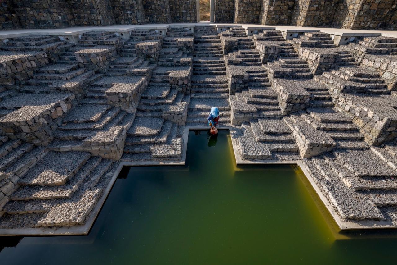 BIM建筑|Smritivan地震纪念碑 / Vastushilpa Sangath