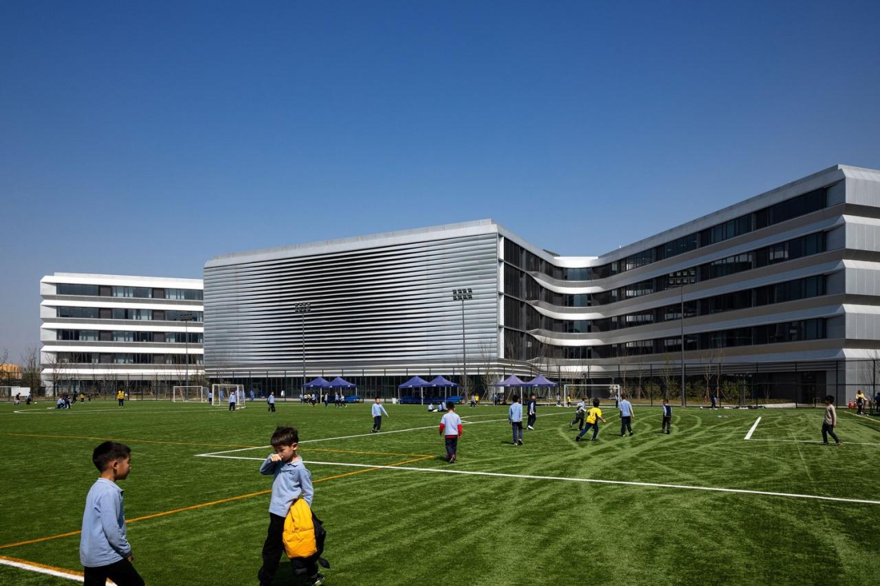 BIM建筑|Education Hub：HIS杭州国际学校 / 朱培栋-line+建筑事务所、gad