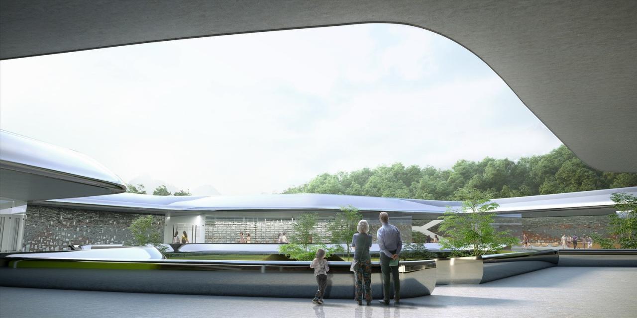 BIM建筑|砖石之筑：惠安县崇武古镇文化综合体建筑设计 / 外行建筑