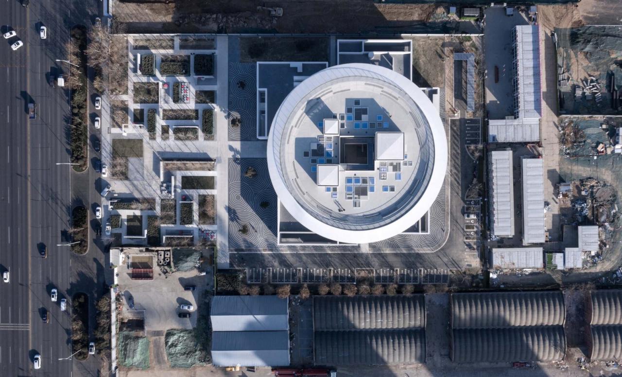 BIM建筑|石家庄太平河城市片区展示中心 / 张雷联合建筑事务所