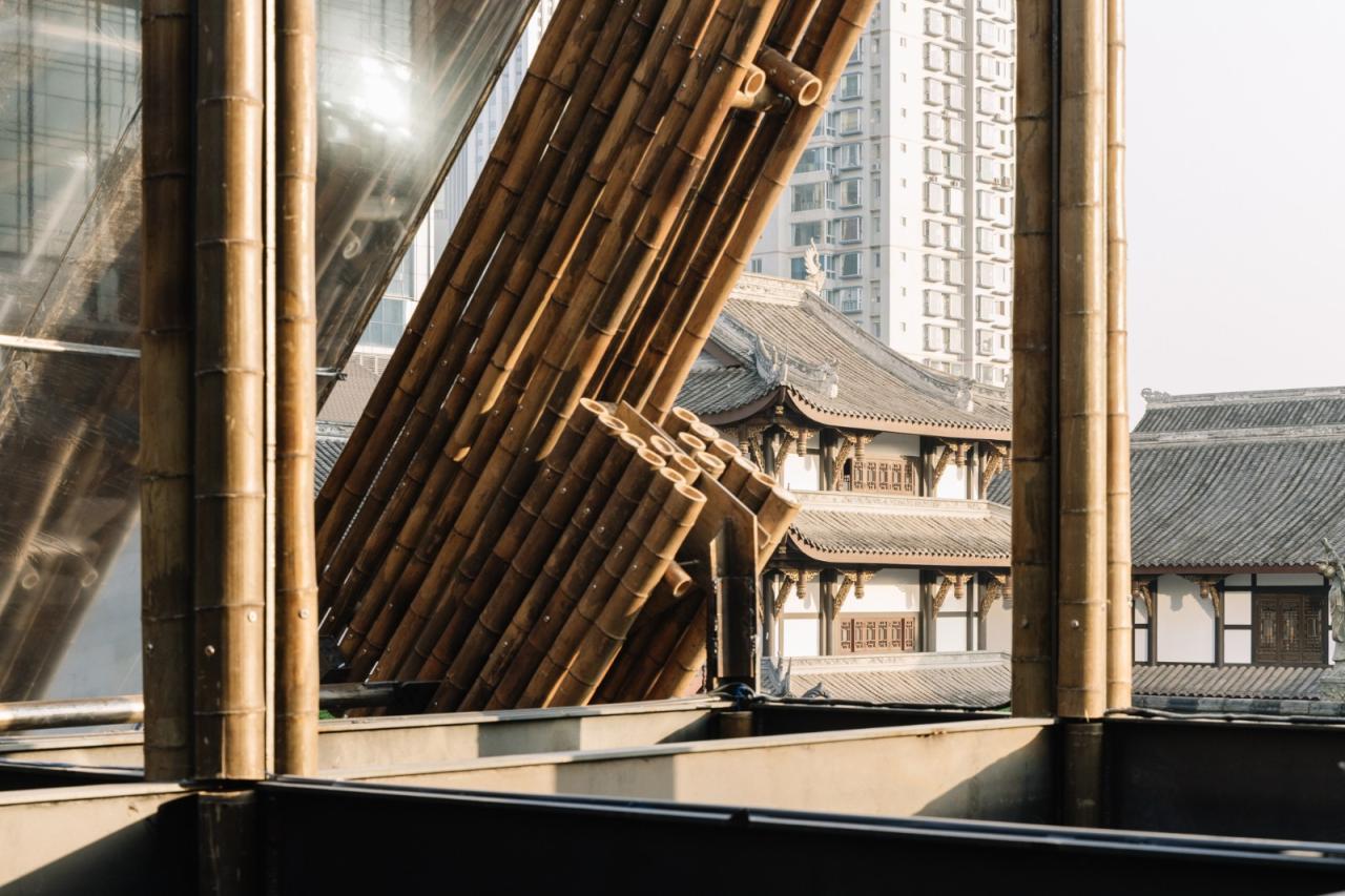 BIM建筑|撇捺之间，穿斗陌阡 / 裸筑更新建筑设计事务所