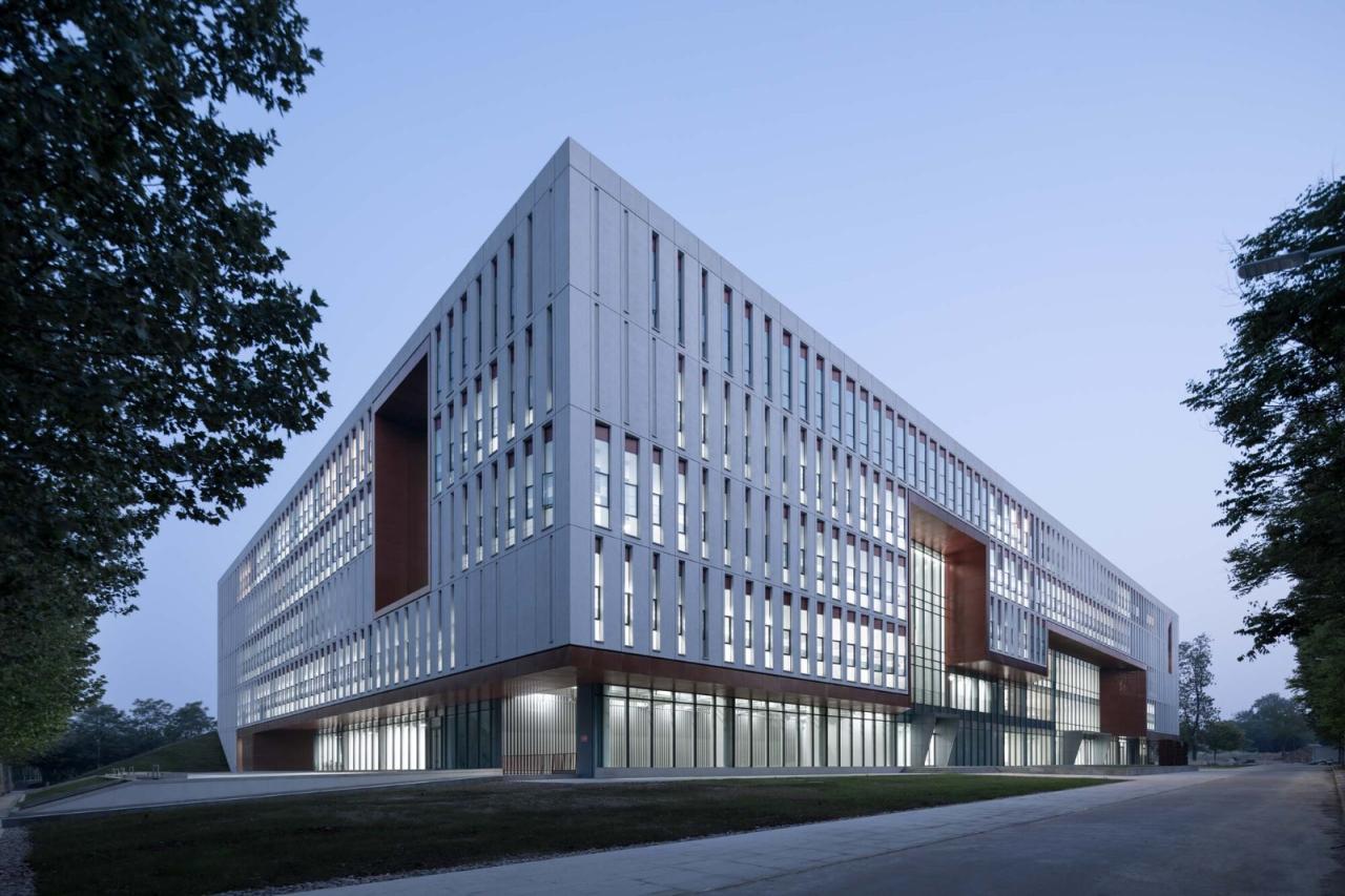 BIM建筑|西北农林科技大学北校区图书馆 / 华南理工大学建筑设计研究院 陶郅工作室