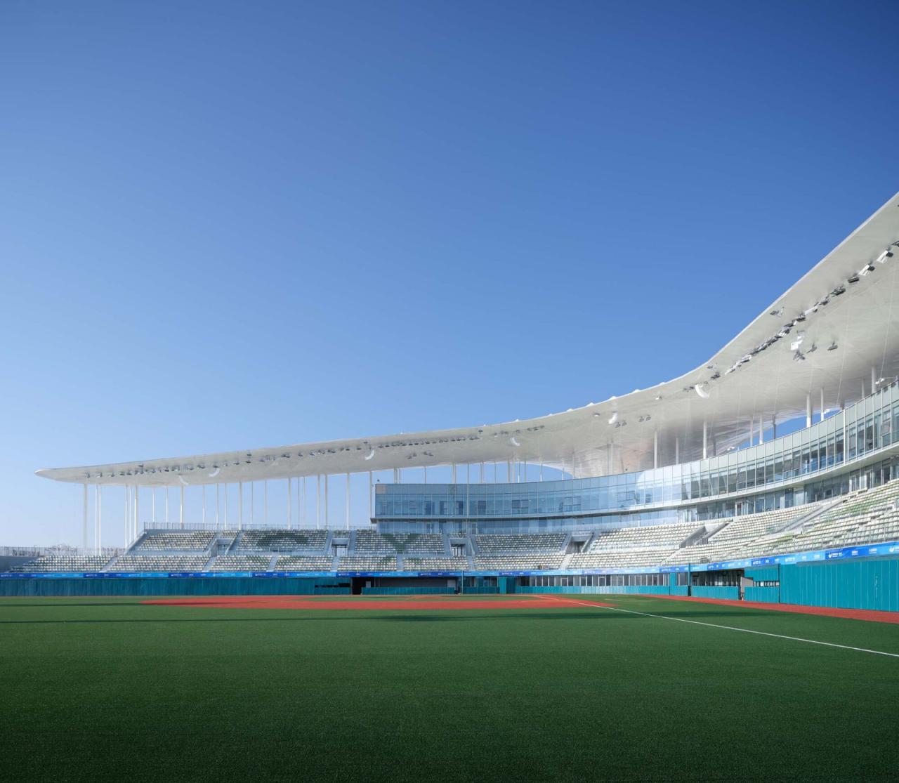 BIM建筑|杭州亚运会棒垒球体育文化中心 / 浙大院-建筑四院