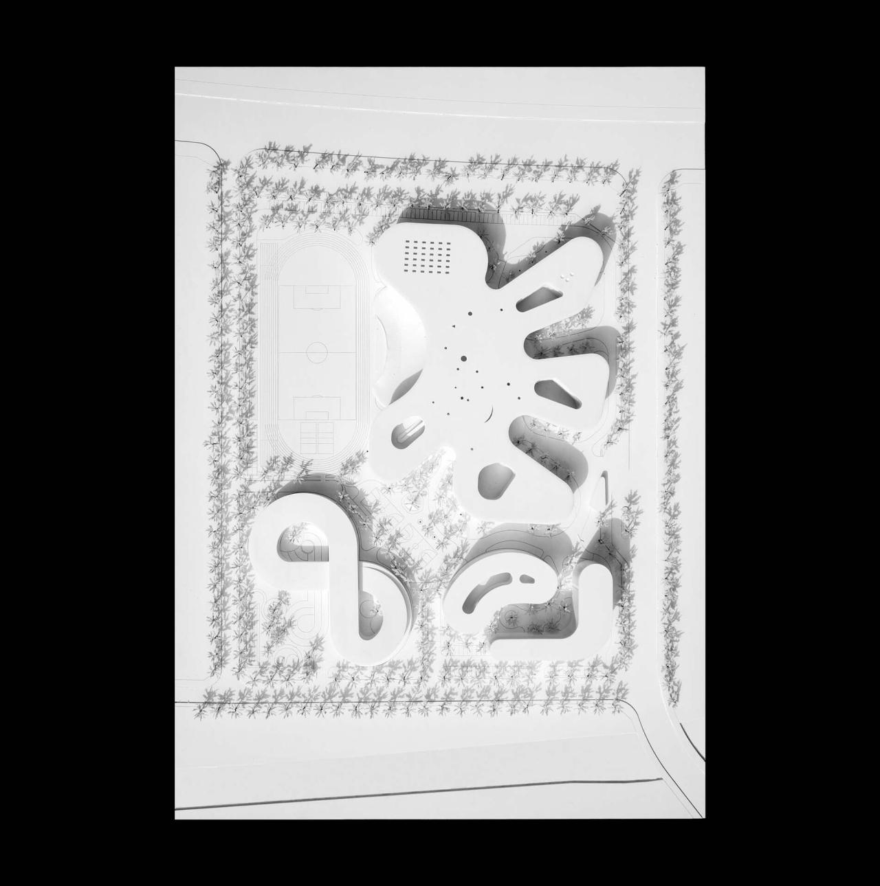 BIM建筑|海口江东寰岛实验学校 / 迹·建筑事务所