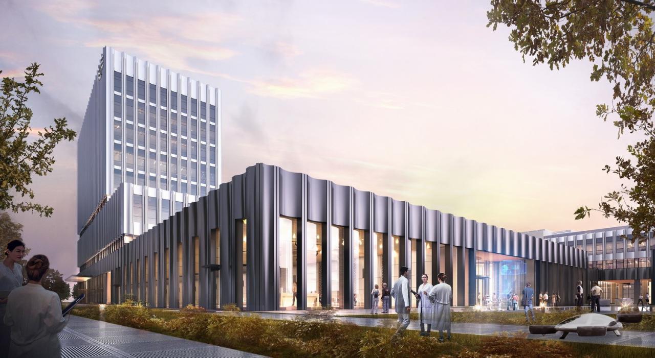 BIM建筑|京东方（成都）创新中心：“川渝特色”与“生态绿意”的智慧研发基地 / FTA