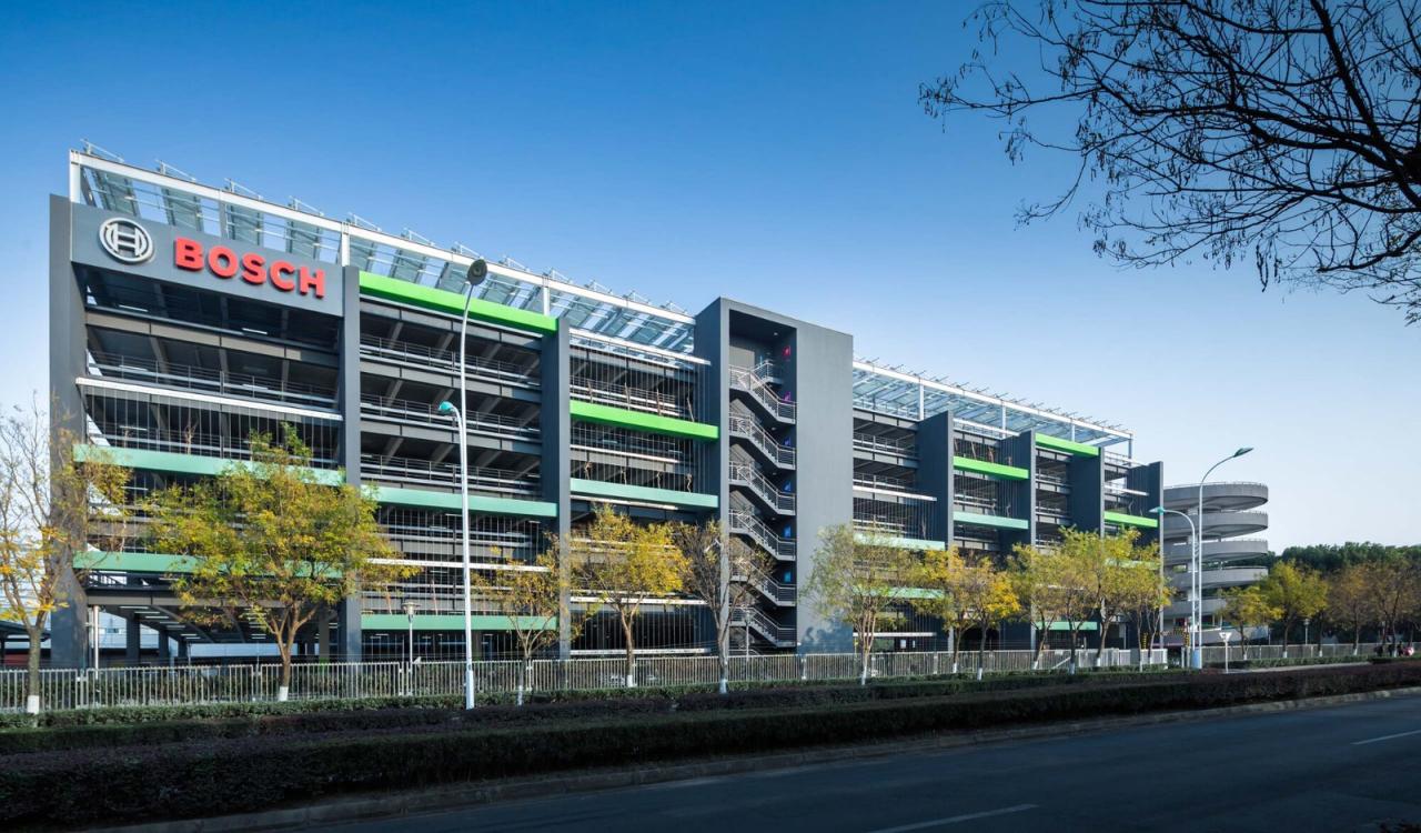 BIM建筑|三区博世汽车部件项目S215停车楼（一期 ）/ 中衡设计集团