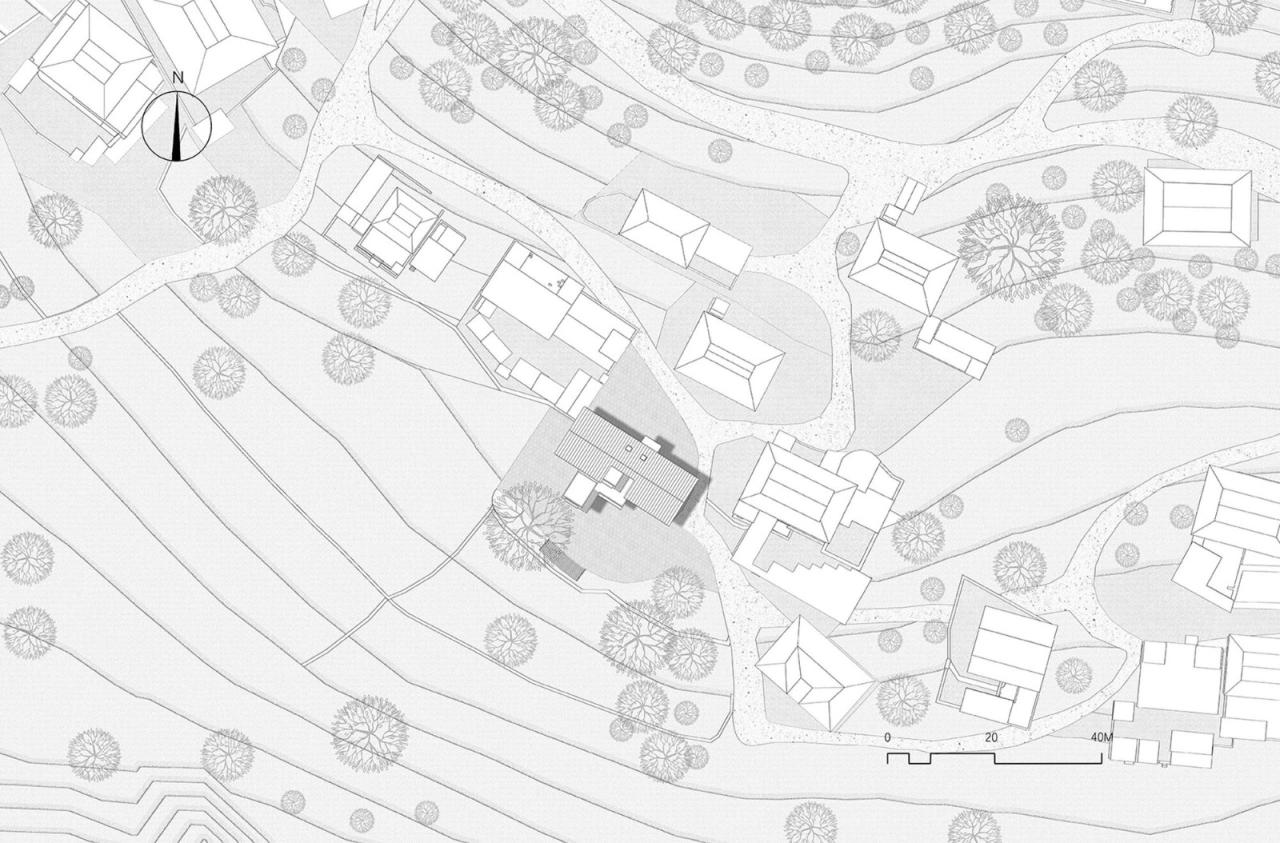 BIM建筑|雪山下的碉房-西藏嘎玛溪卡民宿 / hyperSity Architects