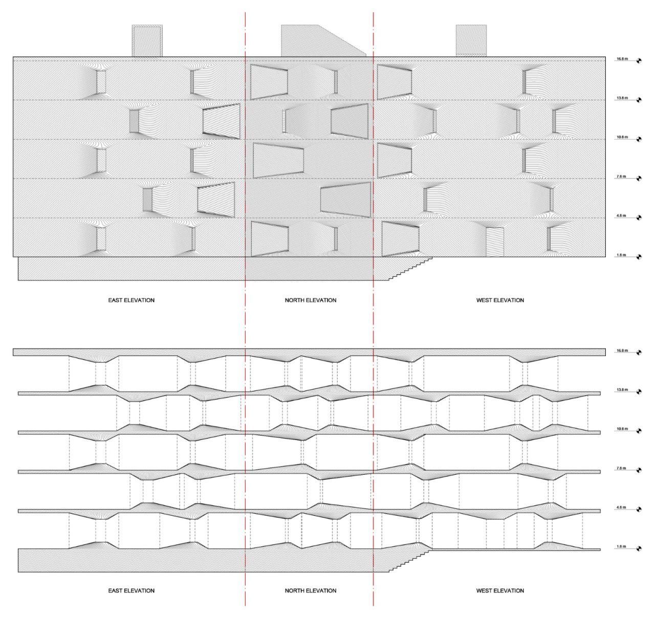 BIM建筑|DL1310 大楼 / Young & Ayata + Michan Architecture