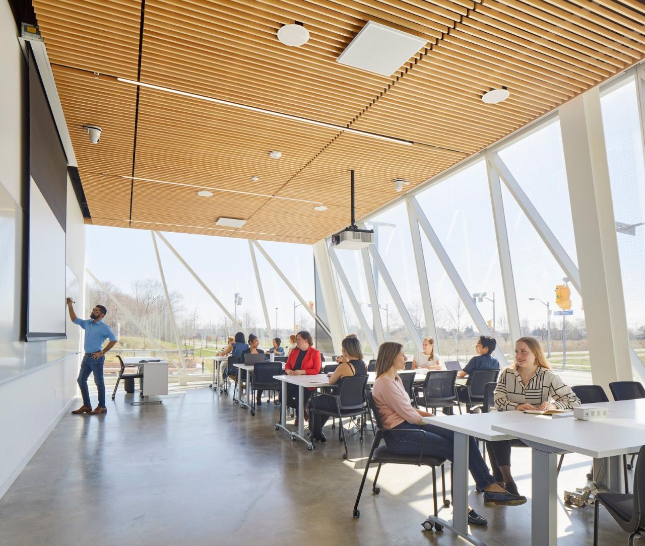 BIM建筑|约克大学继续教育学院 / Perkins&Will