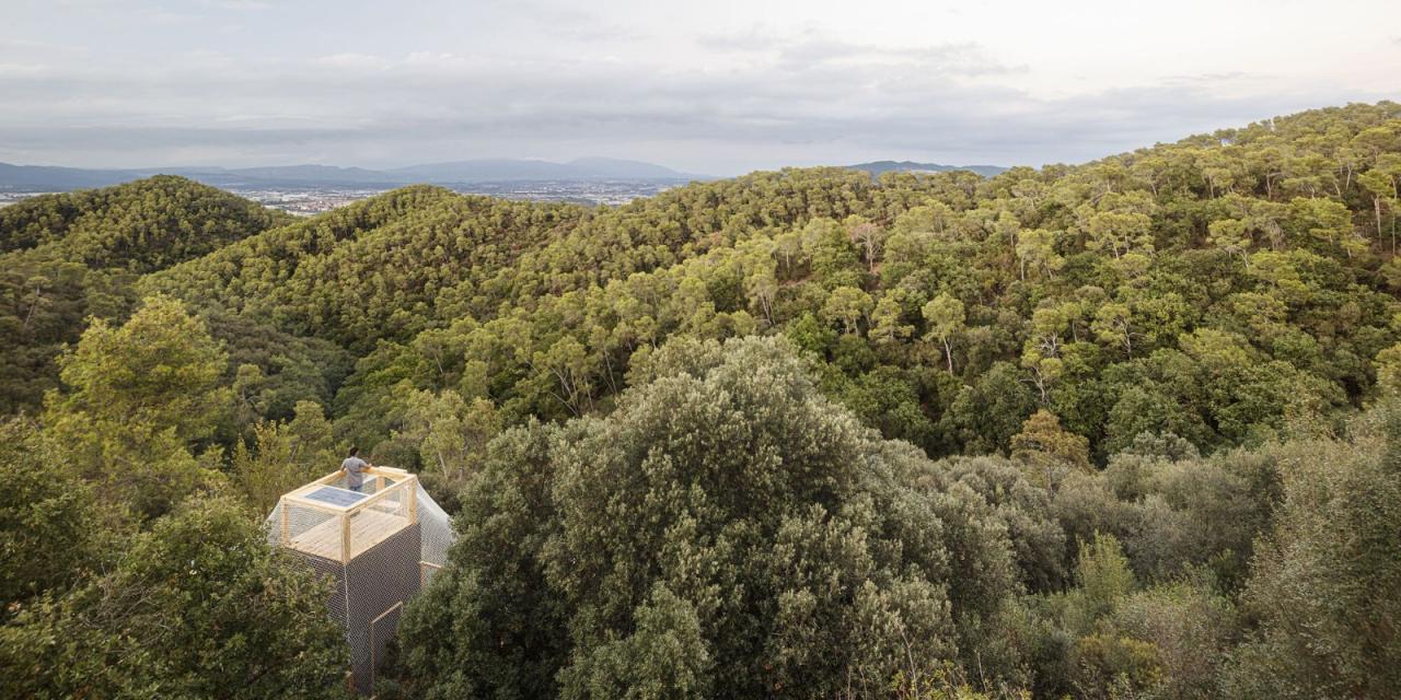 BIM建筑|FLORA 观测站 / IAAC