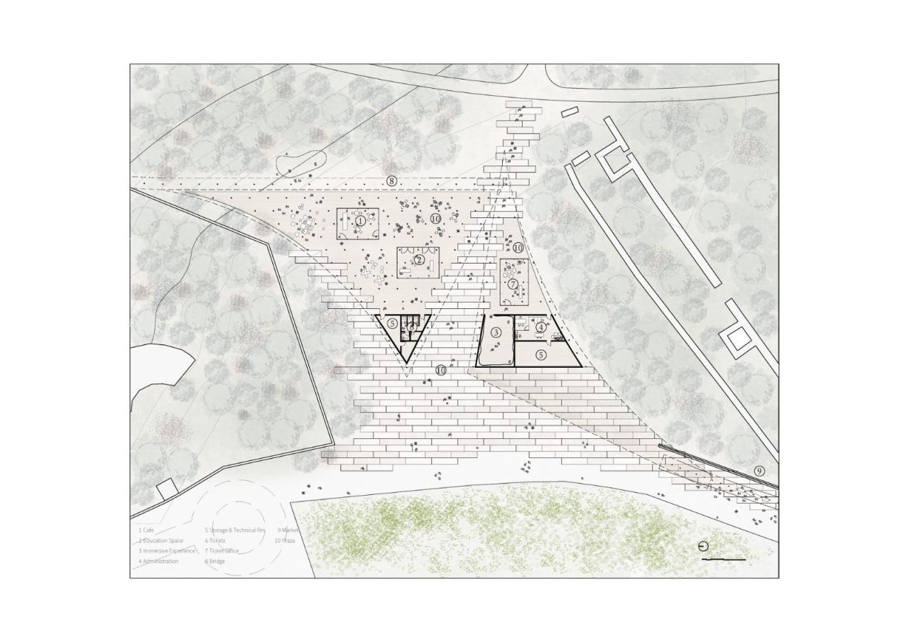 BIM建筑|展开叙事：世界遗产布特林特国家公园游客中心竞赛 / 隈研吾