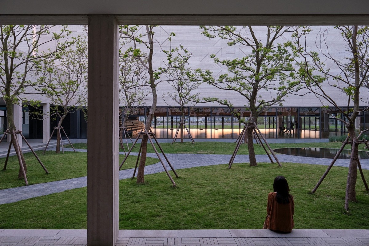 BIM建筑|山峰书院，苏州山峰双语学校文体中心 / OPEN 建筑事务所