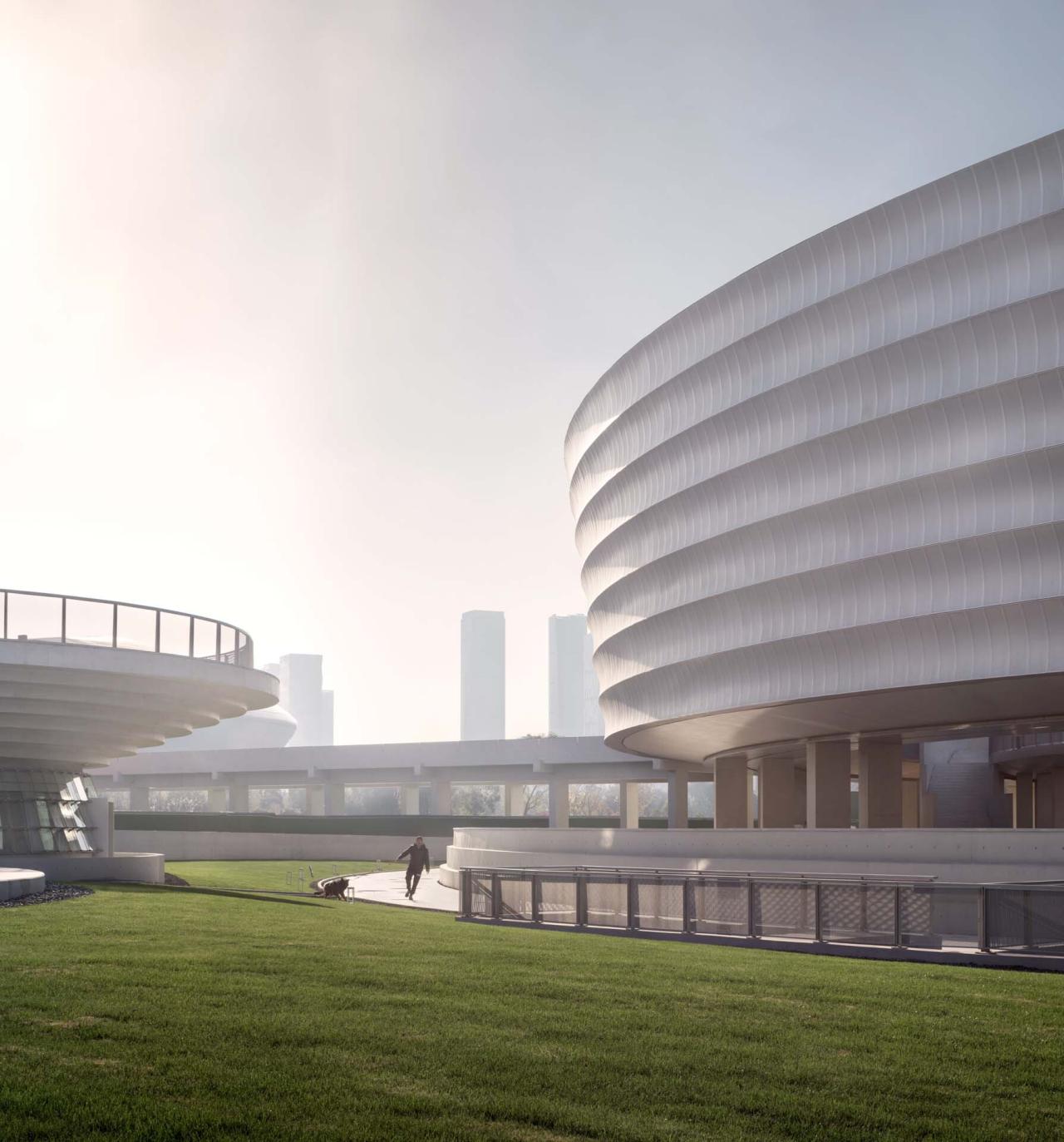 BIM建筑|南京绿博园城市客厅提升工程 / 张·雷设计研究