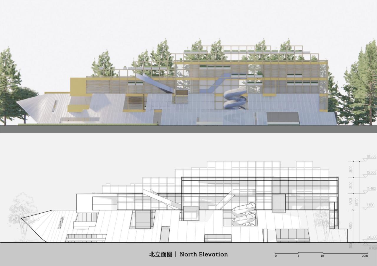 BIM建筑|三里亭幼儿园：点亮社区的星火 / goa大象设计+江南管理中标方案