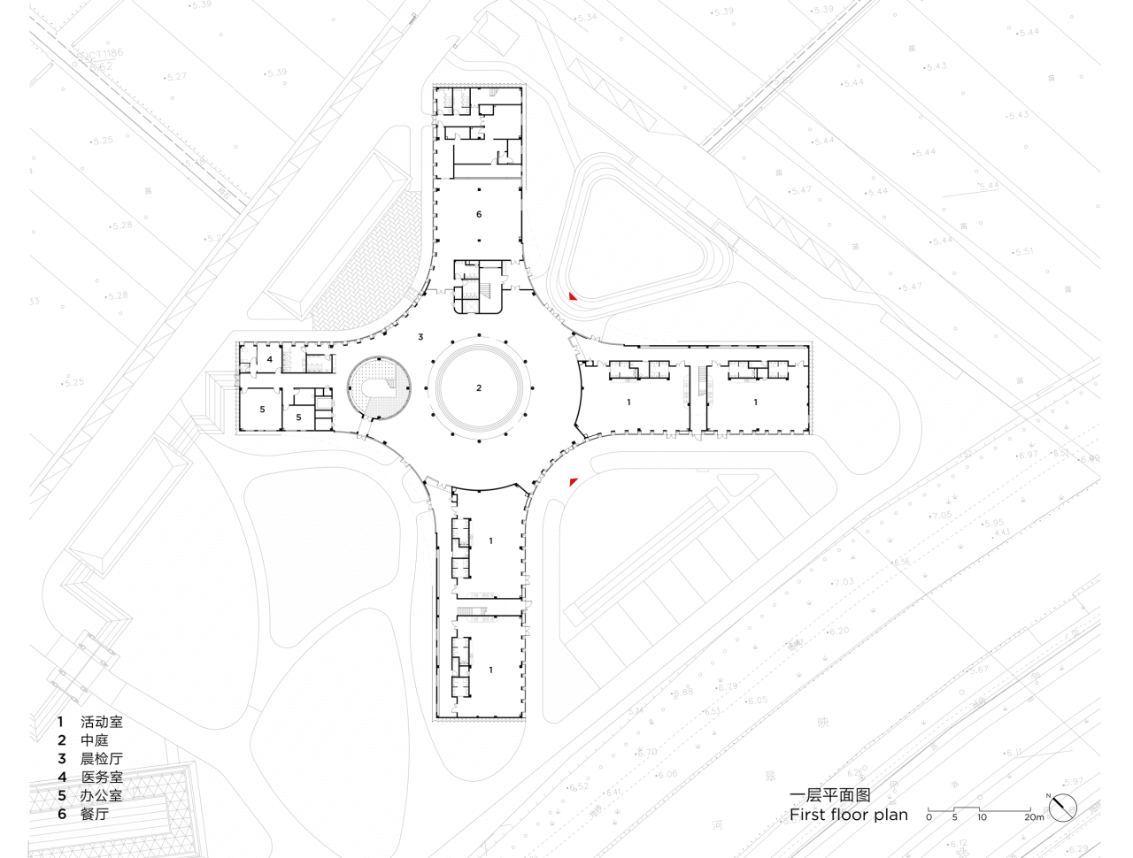 BIM建筑|Education Hub：HIS杭州国际学校 / 朱培栋-line+建筑事务所、gad