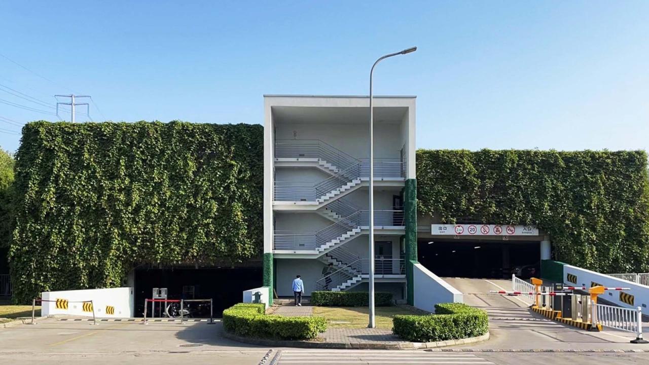 BIM建筑|三区博世汽车部件项目S215停车楼（一期 ）/ 中衡设计集团