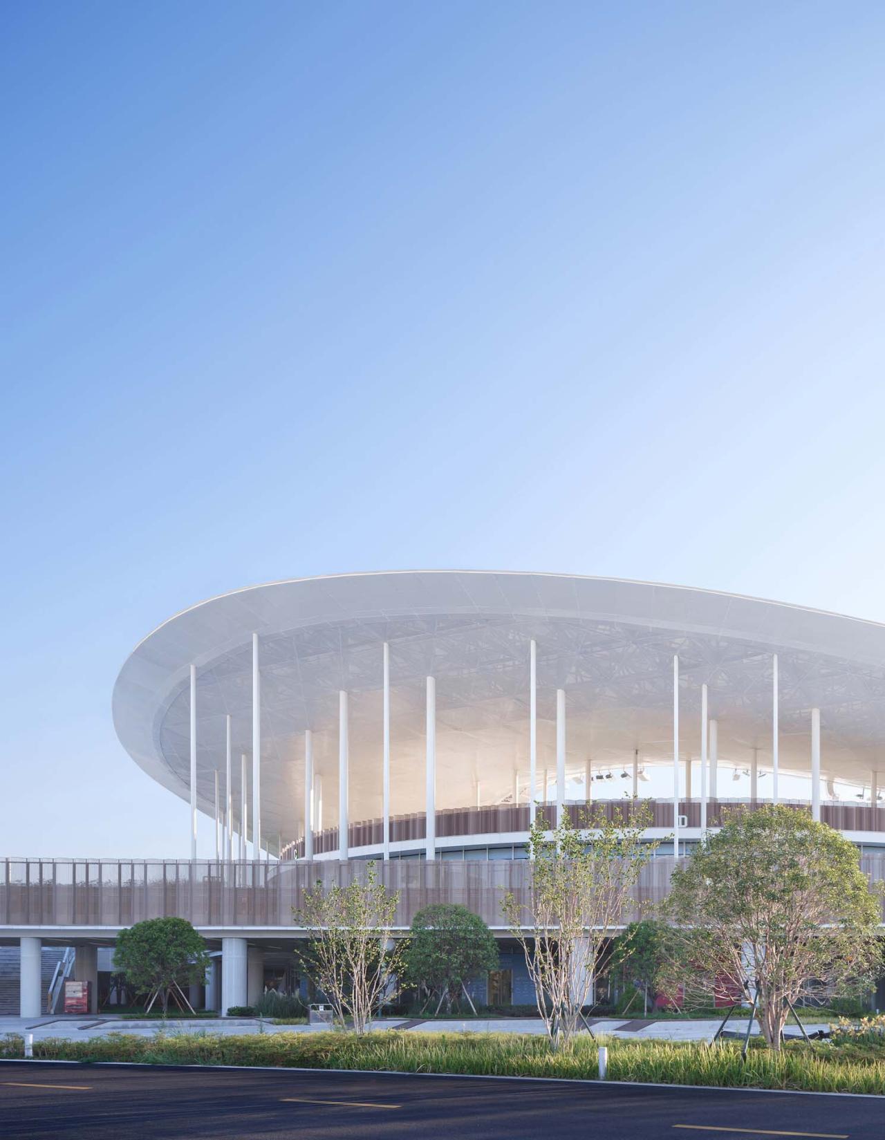 BIM建筑|杭州亚运会棒垒球体育文化中心 / 浙大院-建筑四院