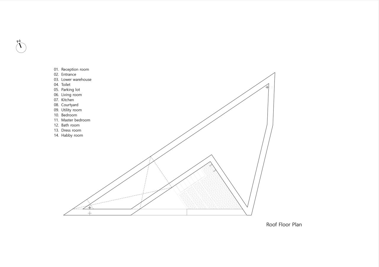 BIM建筑|自然美感，芝山石屋 / PLAN建筑事务所