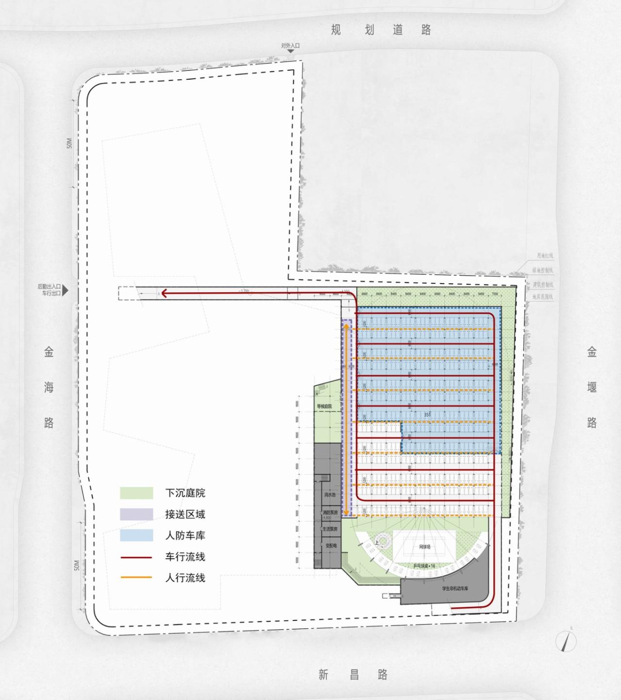 BIM建筑|折叠校园·苏州金堰路高中 / 简和建筑