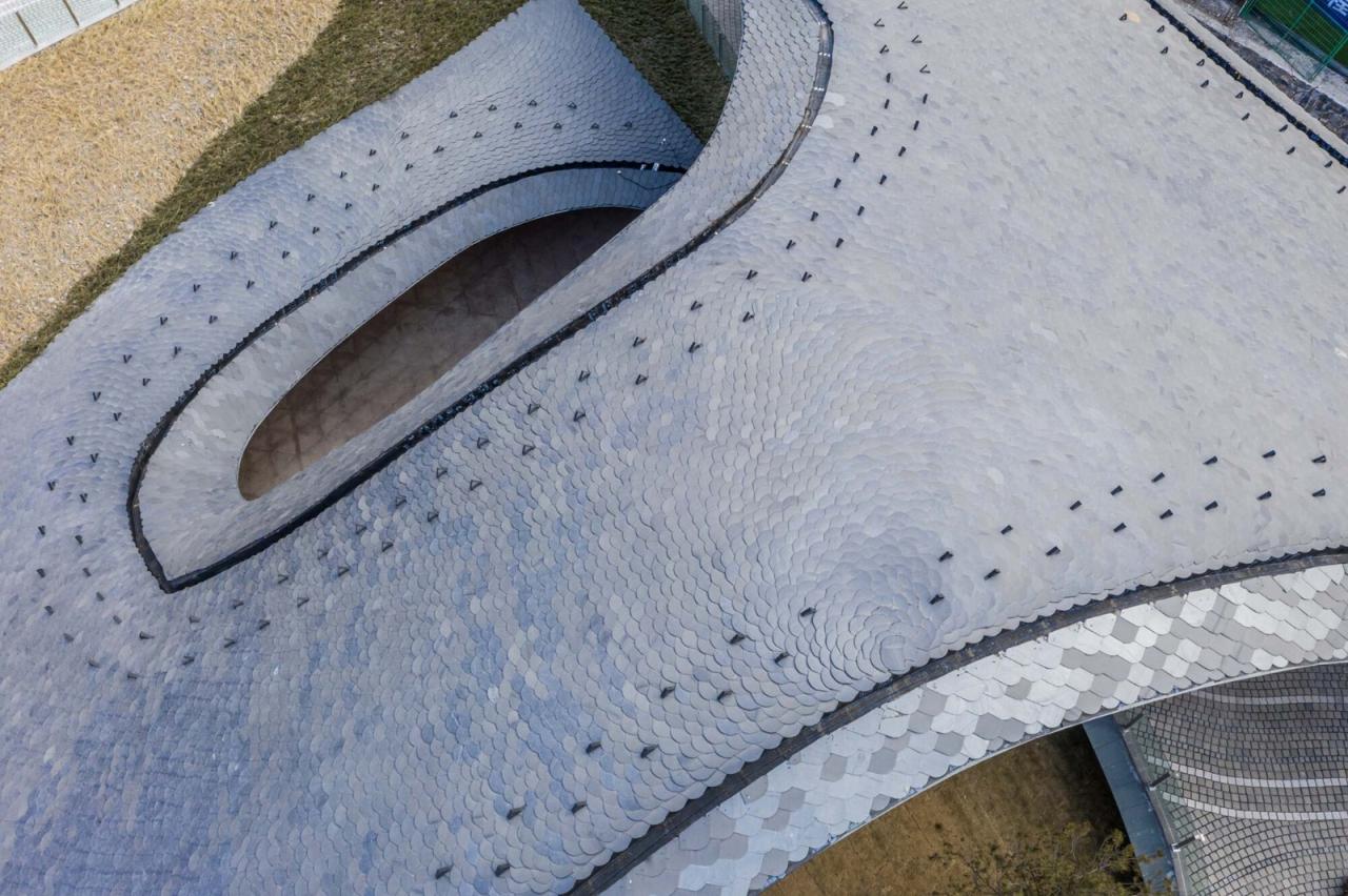 BIM建筑|九寨沟景区沟口立体式游客服务中心 / 清华大学建筑设计研究院