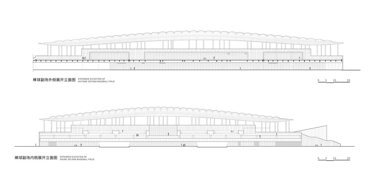 BIM建筑|杭州亚运会棒垒球体育文化中心 / 浙大院-建筑四院