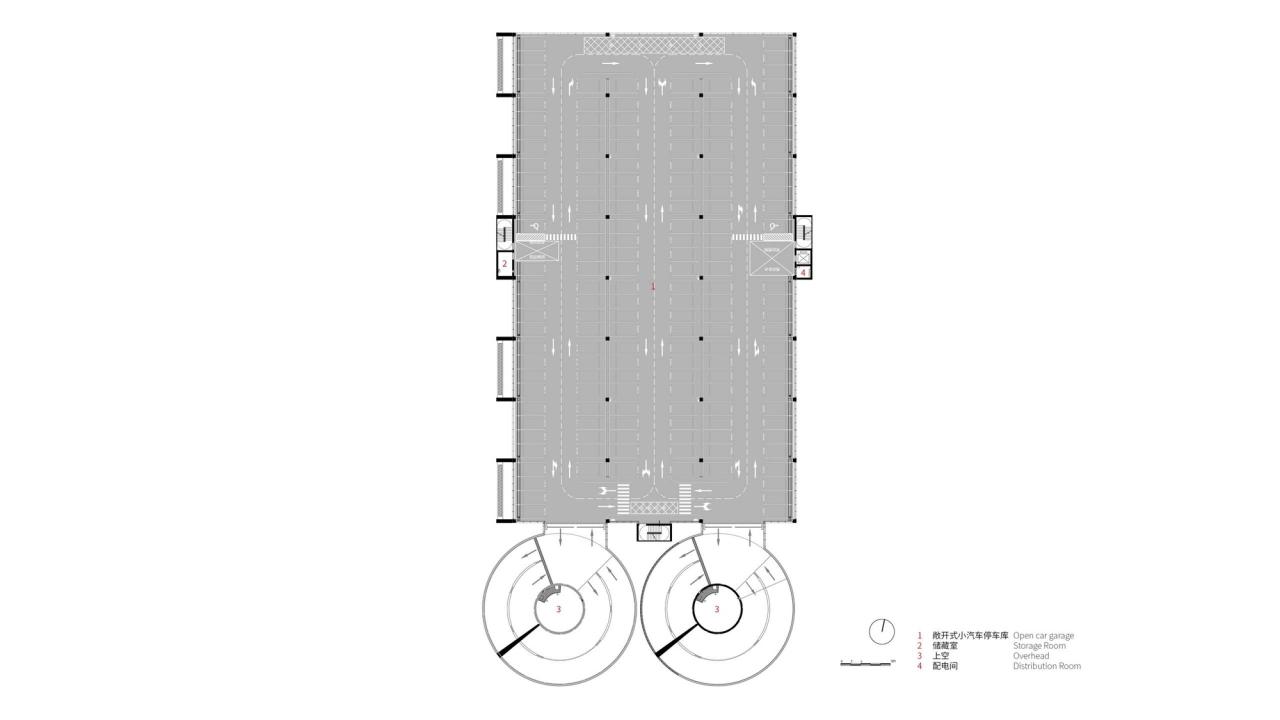BIM建筑|三区博世汽车部件项目S215停车楼（一期 ）/ 中衡设计集团