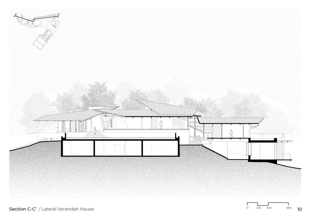 BIM建筑|侧廊之屋 / Malik Architecture
