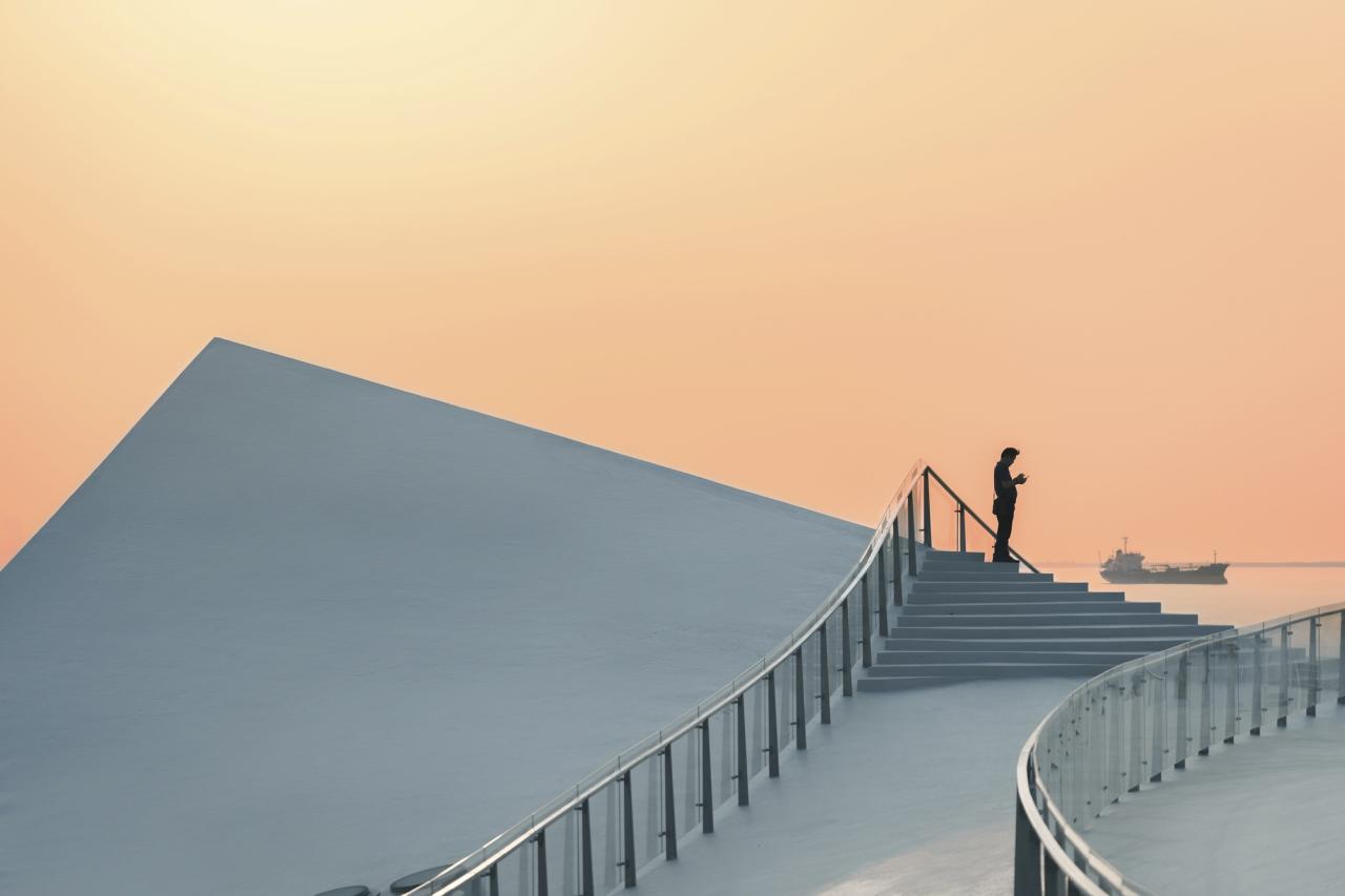 BIM建筑|天空之山，海口湾6号海滨驿站 / 藤本壮介建筑事务所