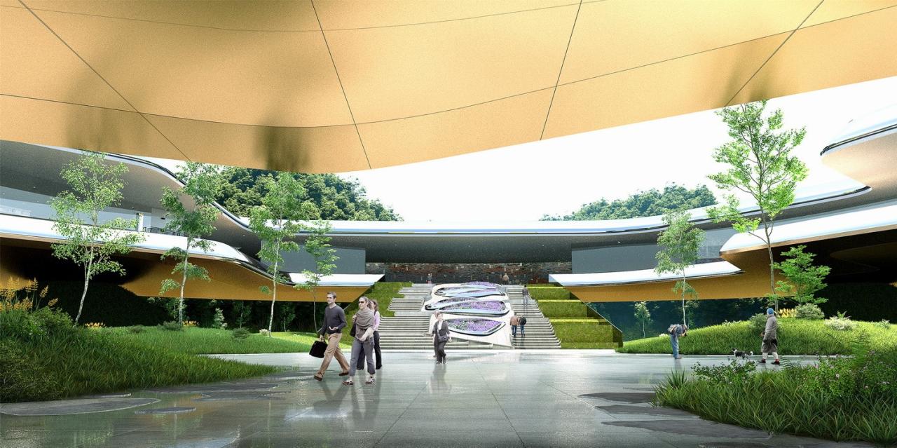 BIM建筑|砖石之筑：惠安县崇武古镇文化综合体建筑设计 / 外行建筑