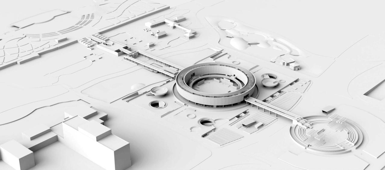 BIM建筑|南京绿博园城市客厅提升工程 / 张·雷设计研究