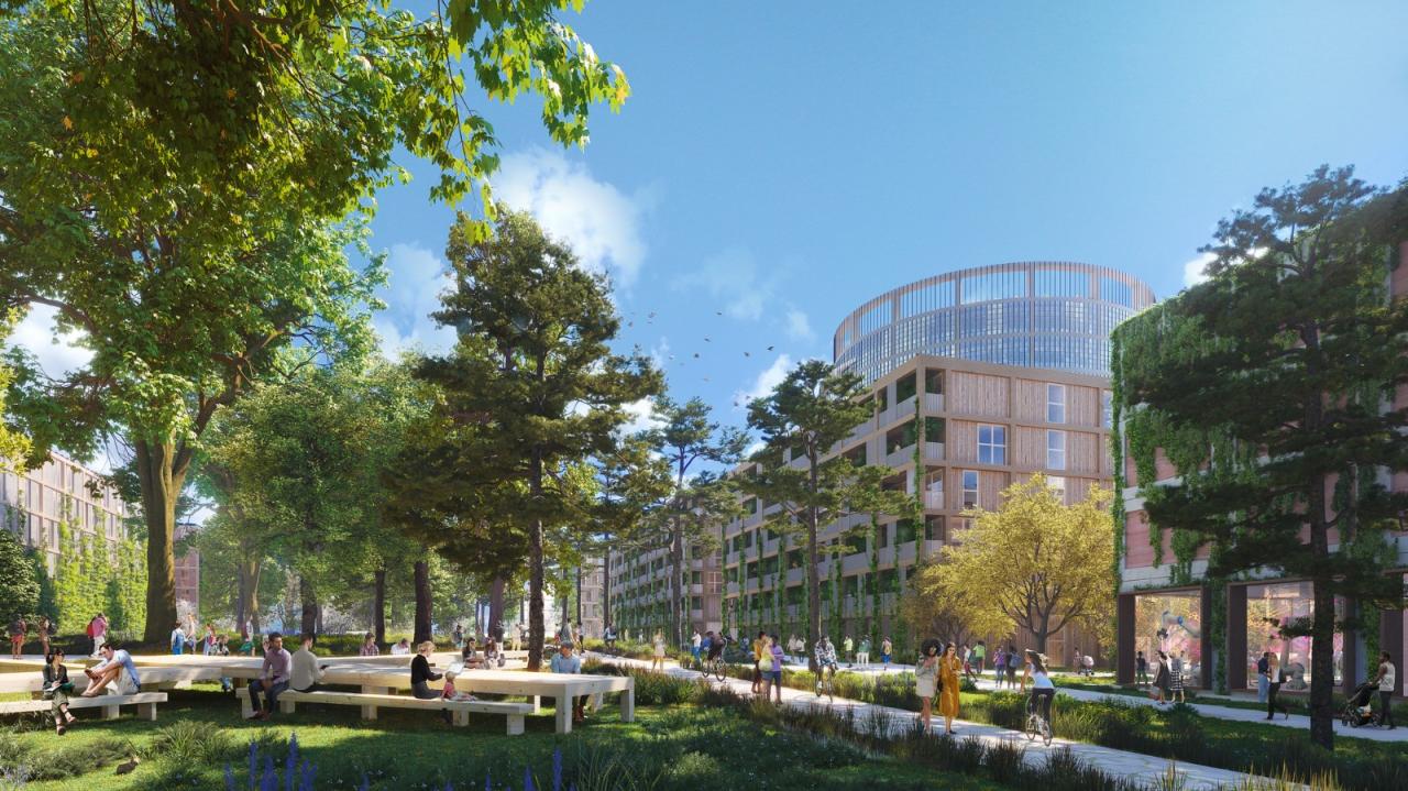 BIM建筑|德国海尔布隆人工智能园区创新园区 / MVRDV