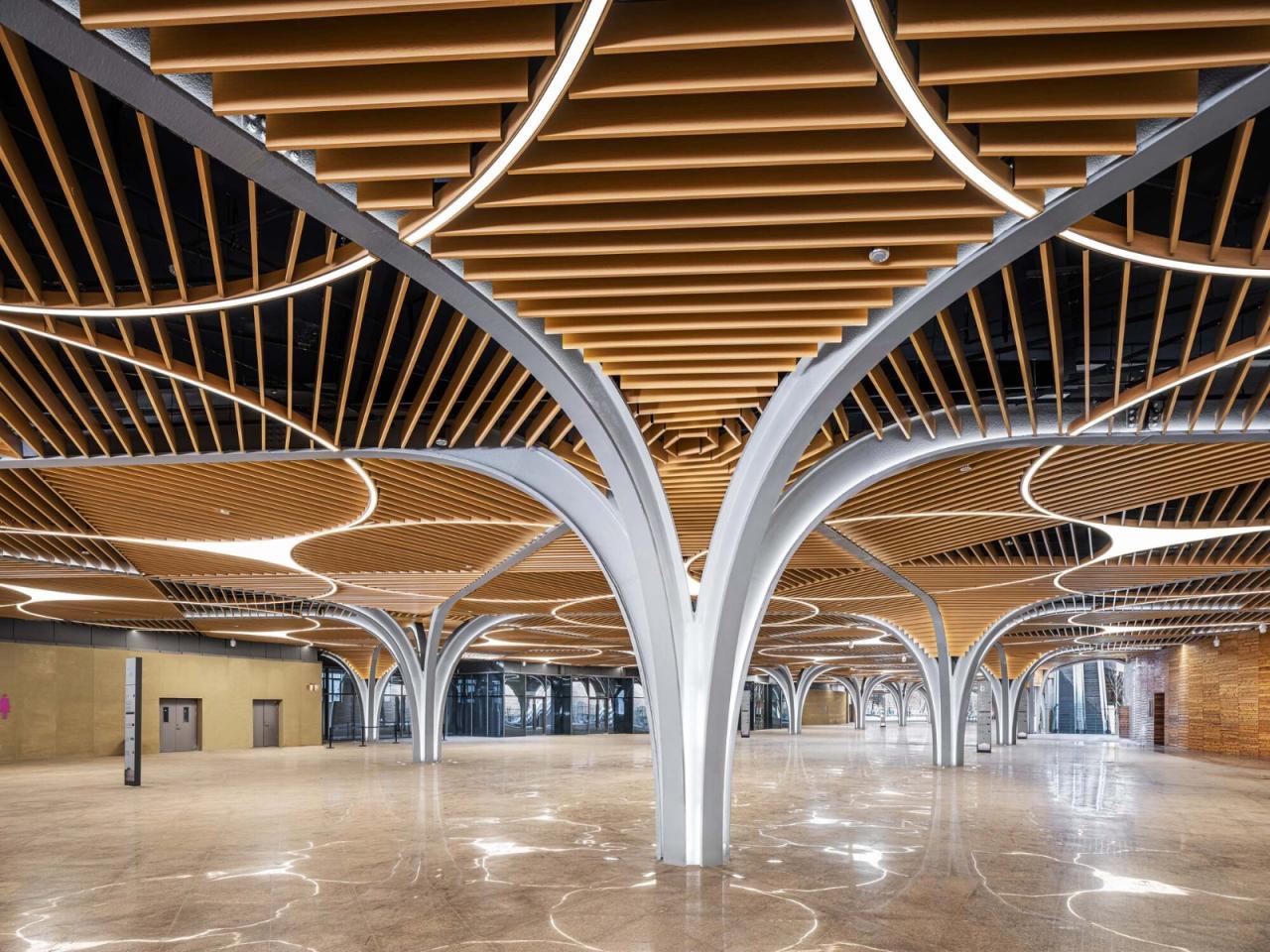 BIM建筑|九寨沟景区沟口立体式游客服务中心 / 清华大学建筑设计研究院