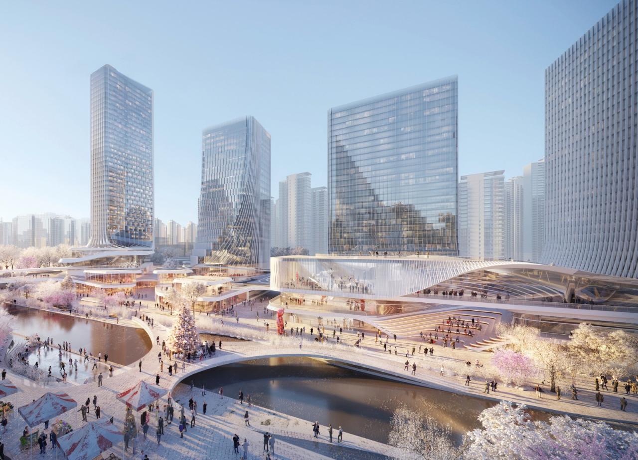 BIM建筑|南京全新人本综合发展项目方案 / UNStudio