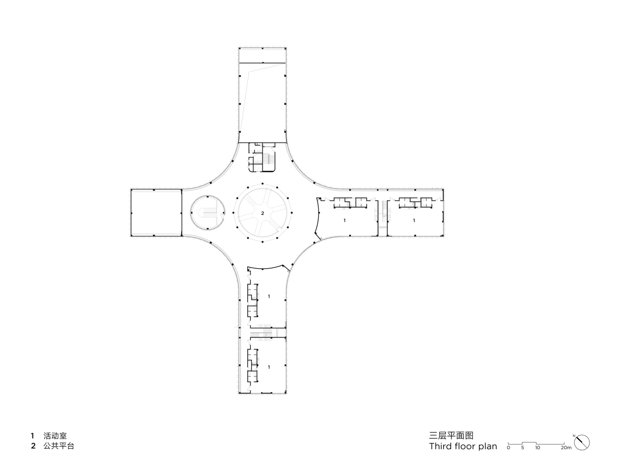 BIM建筑|Education Hub：HIS杭州国际学校 / 朱培栋-line+建筑事务所、gad