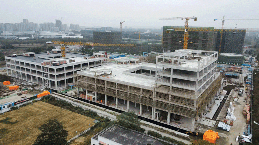 BIM建筑|京东方（成都）创新中心：“川渝特色”与“生态绿意”的智慧研发基地 / FTA