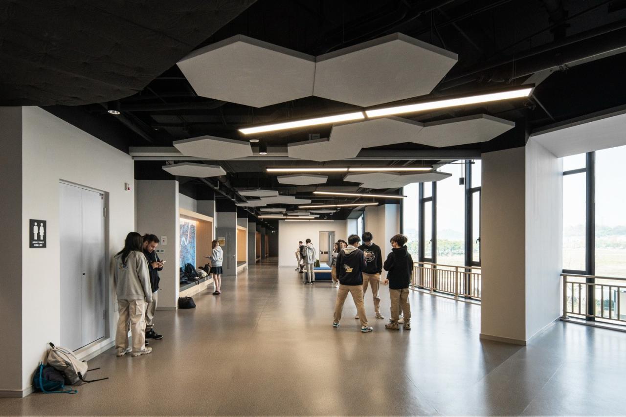 BIM建筑|Education Hub：HIS杭州国际学校 / 朱培栋-line+建筑事务所、gad