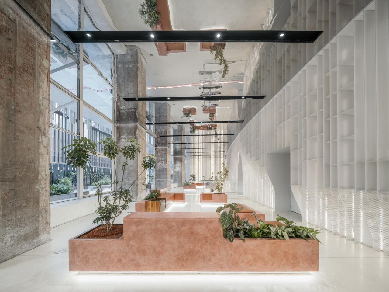 BIM建筑|钢雨：德必上海书城WE改造设计 / Wutopia Lab