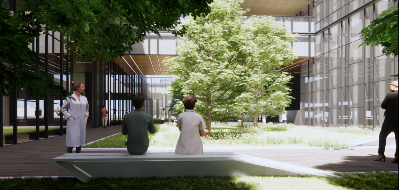 BIM建筑|京东方（成都）创新中心：“川渝特色”与“生态绿意”的智慧研发基地 / FTA