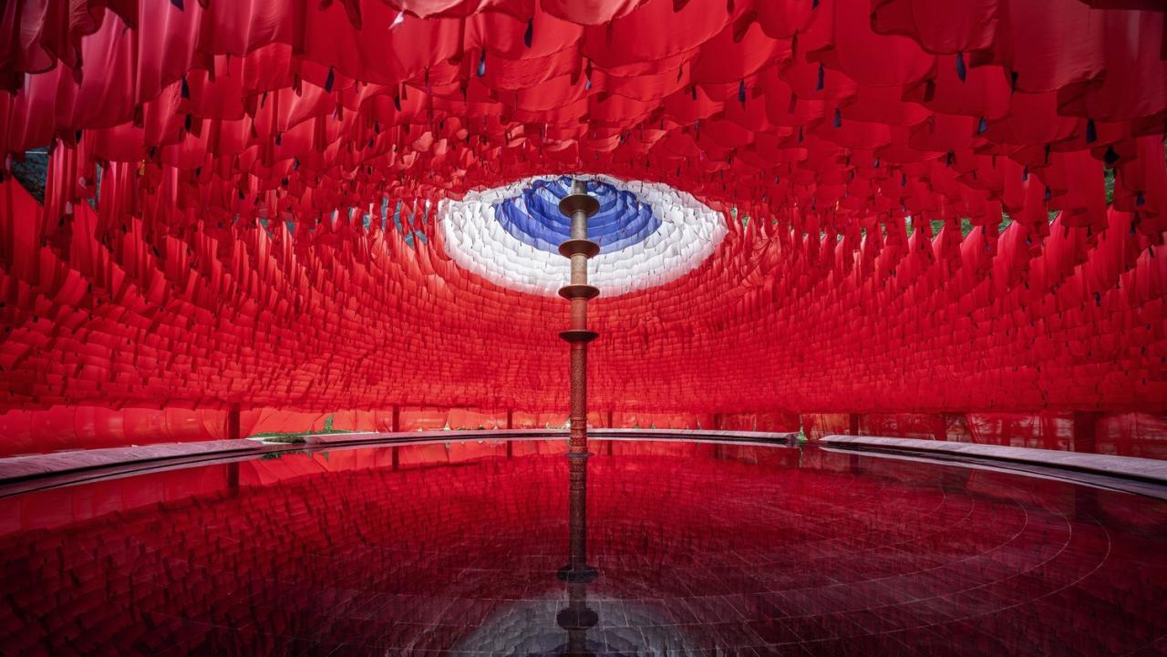 BIM建筑|九寨沟景区沟口立体式游客服务中心 / 清华大学建筑设计研究院