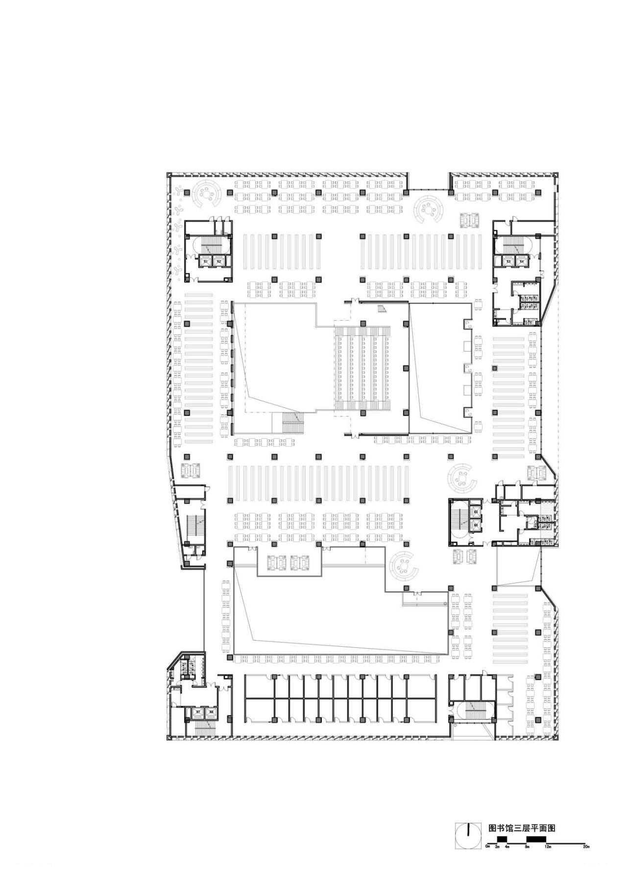 BIM建筑|西北农林科技大学北校区图书馆 / 华南理工大学建筑设计研究院 陶郅工作室