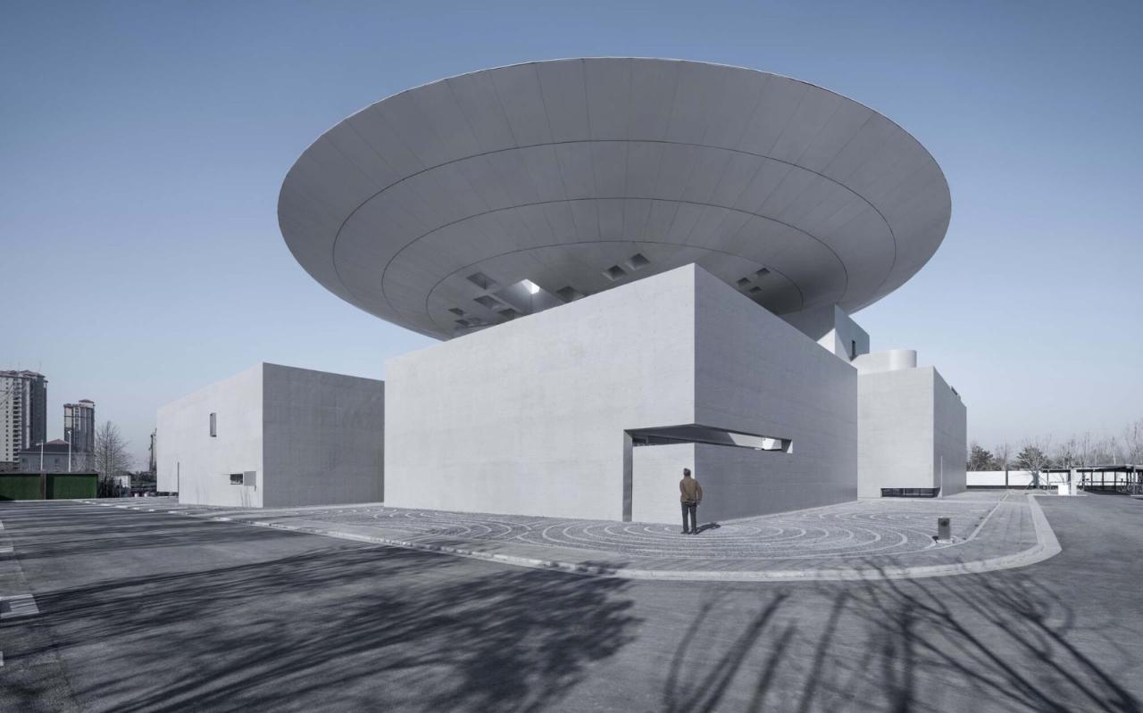 BIM建筑|石家庄太平河城市片区展示中心 / 张雷联合建筑事务所