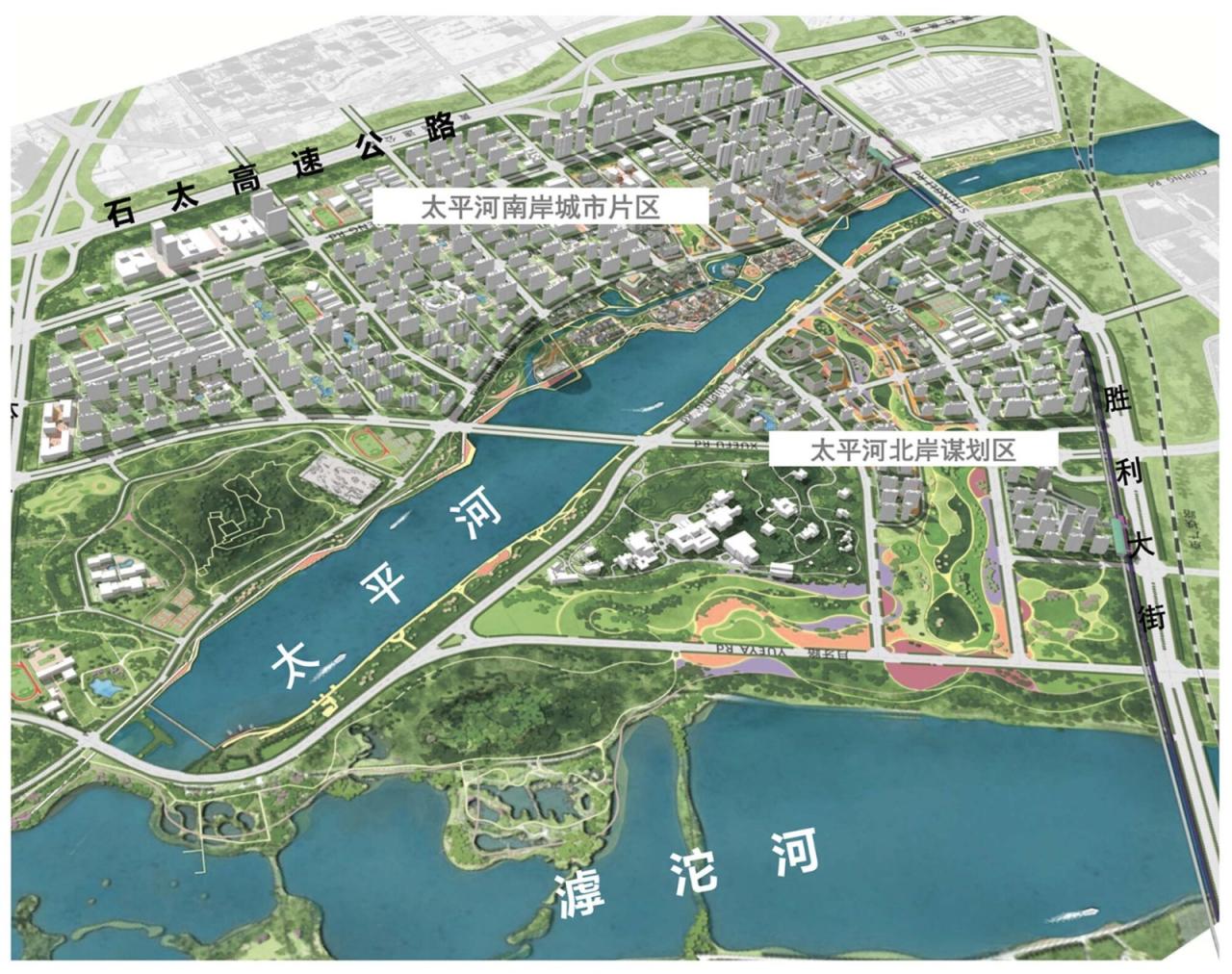 BIM建筑|石家庄太平河城市片区展示中心 / 张雷联合建筑事务所